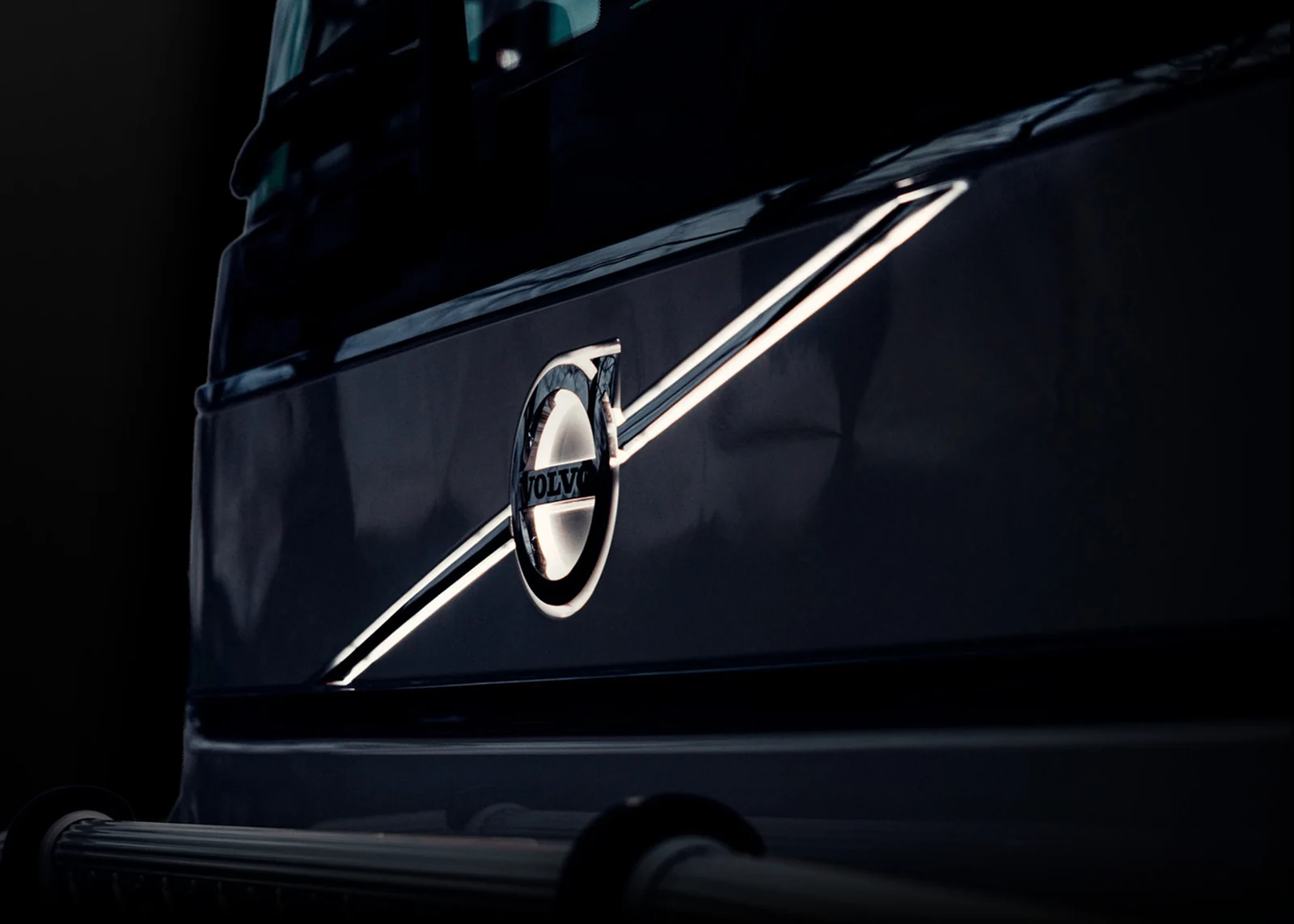 Illuminated Volvo Iron Mark