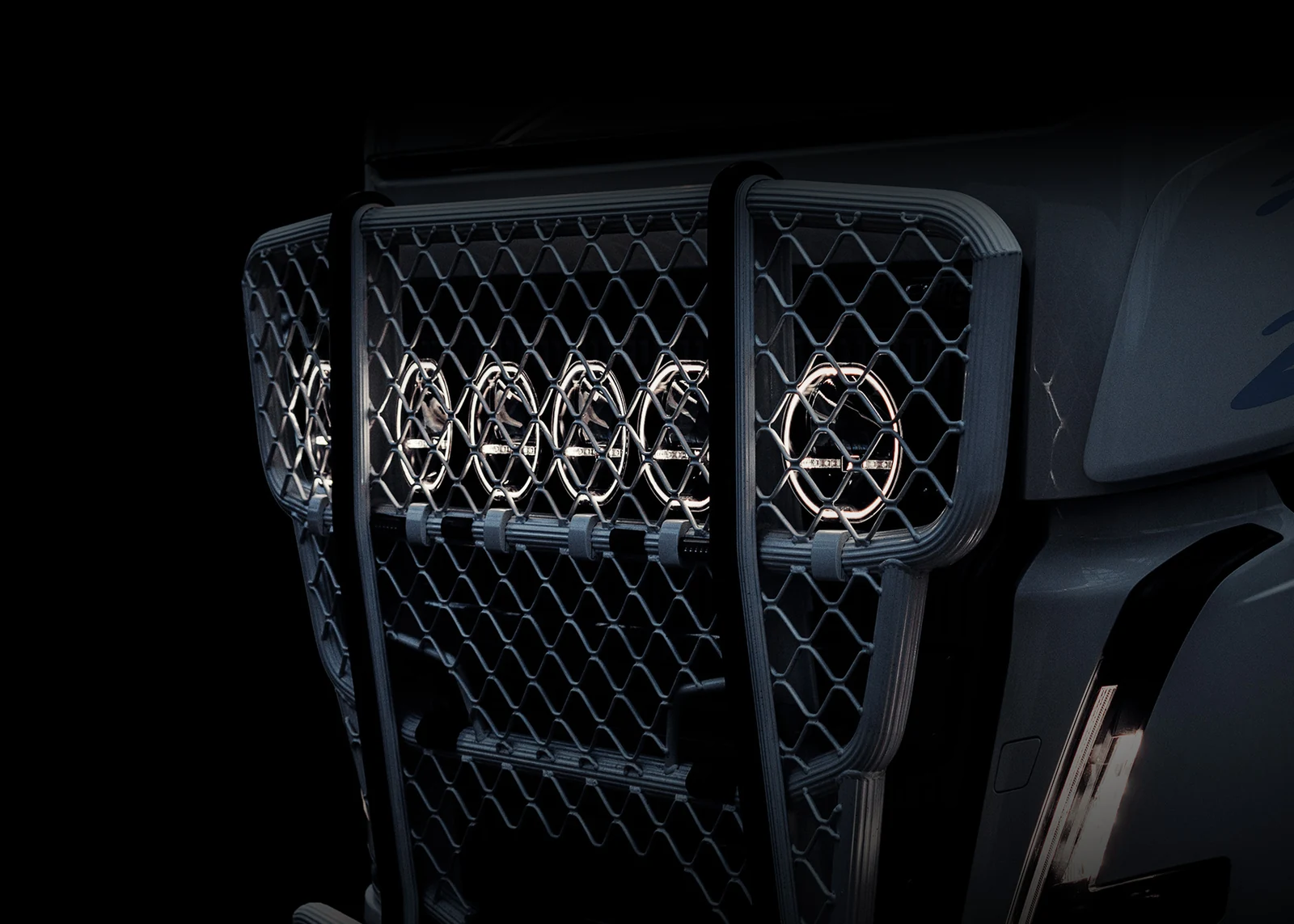 Dynamic round-light kit