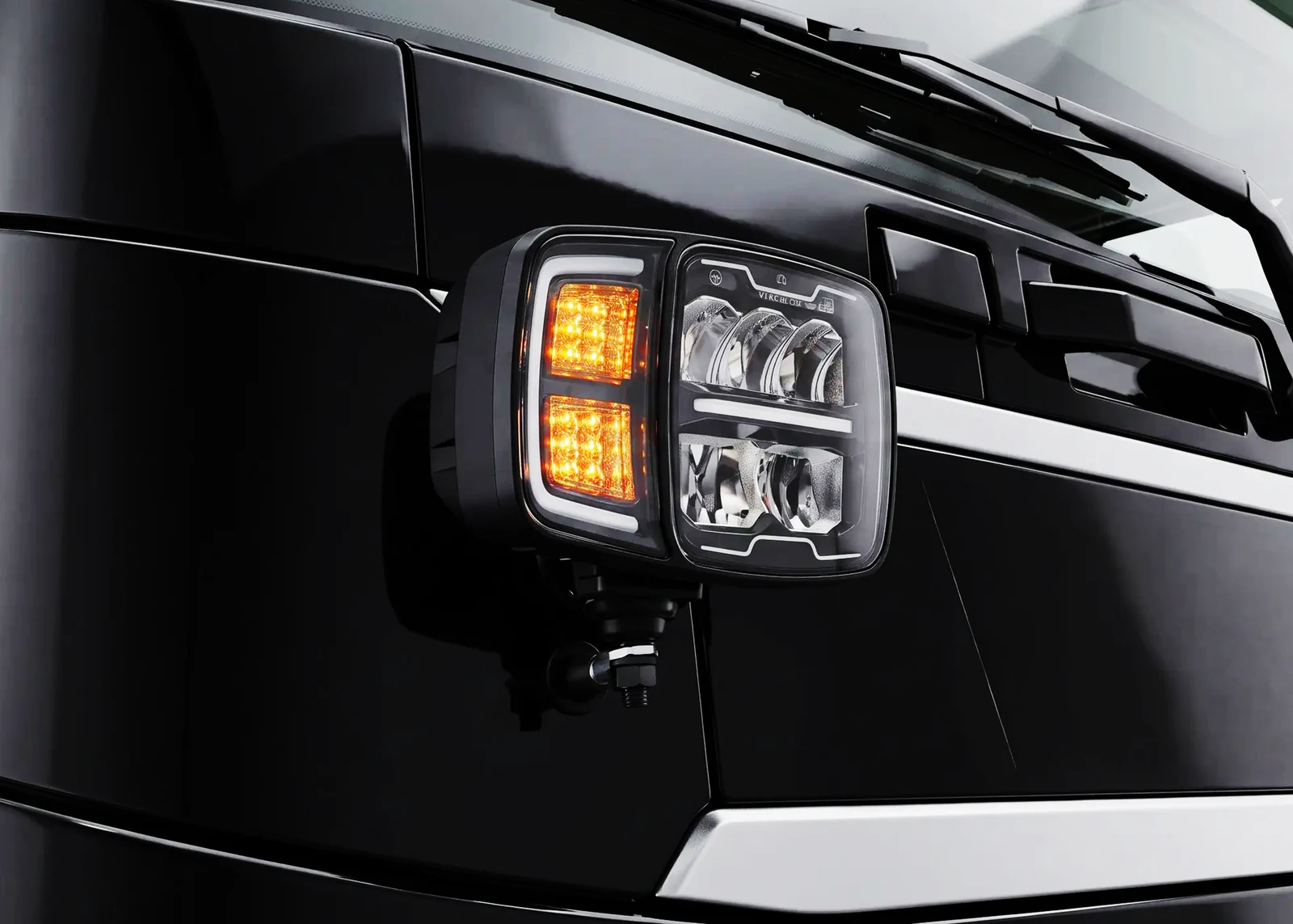 Plower light mount